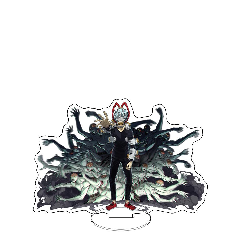 Anime My Hero Academia Sitzende Pose Acryl-Aufsteller Charakter-Bank-Serie Display-Figur, Schreibtisch-Sammlerstück Geschenk für Fans