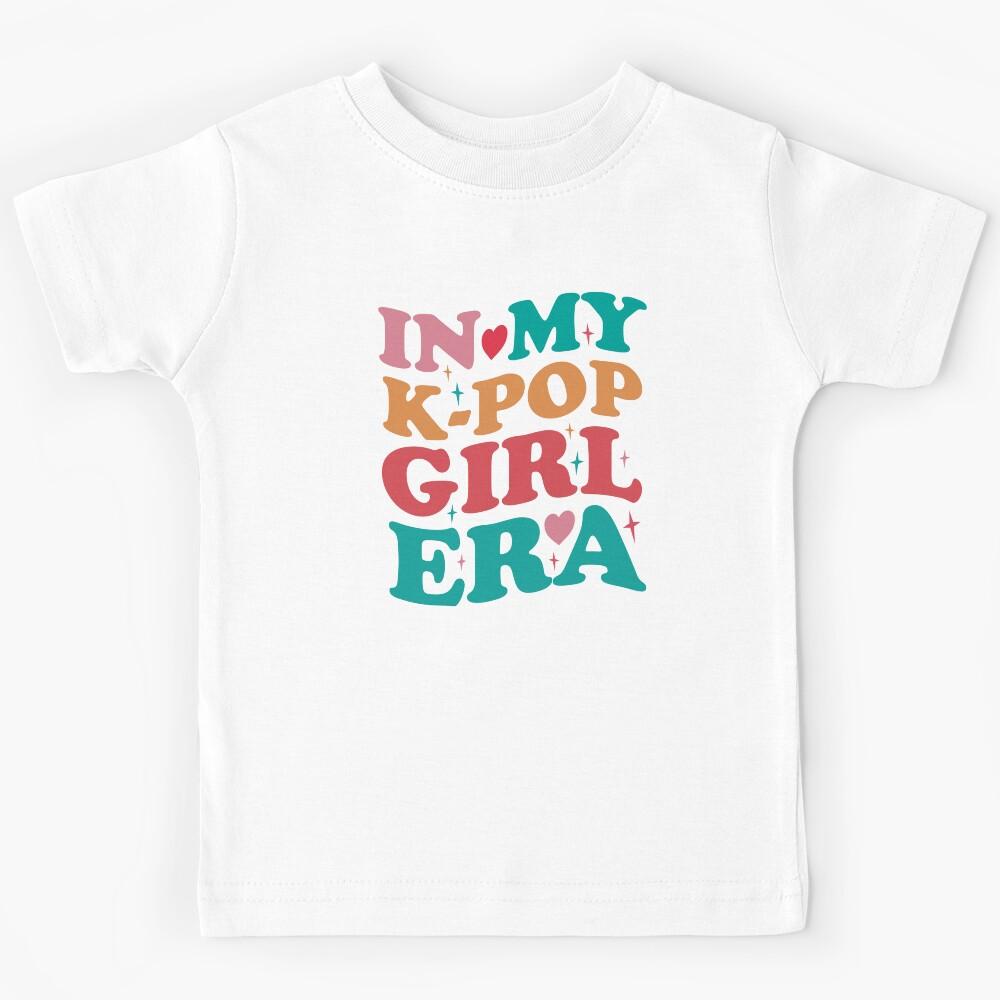In My K-Pop Girl Era Retro Groovy Gift  Kids T-Shirt 140
