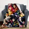 Demon Slayer Flannel Blanket Throw Blanket Soft Warm Sofa Bed Camping Car Home Decor Unique Christmas Gift C9302391