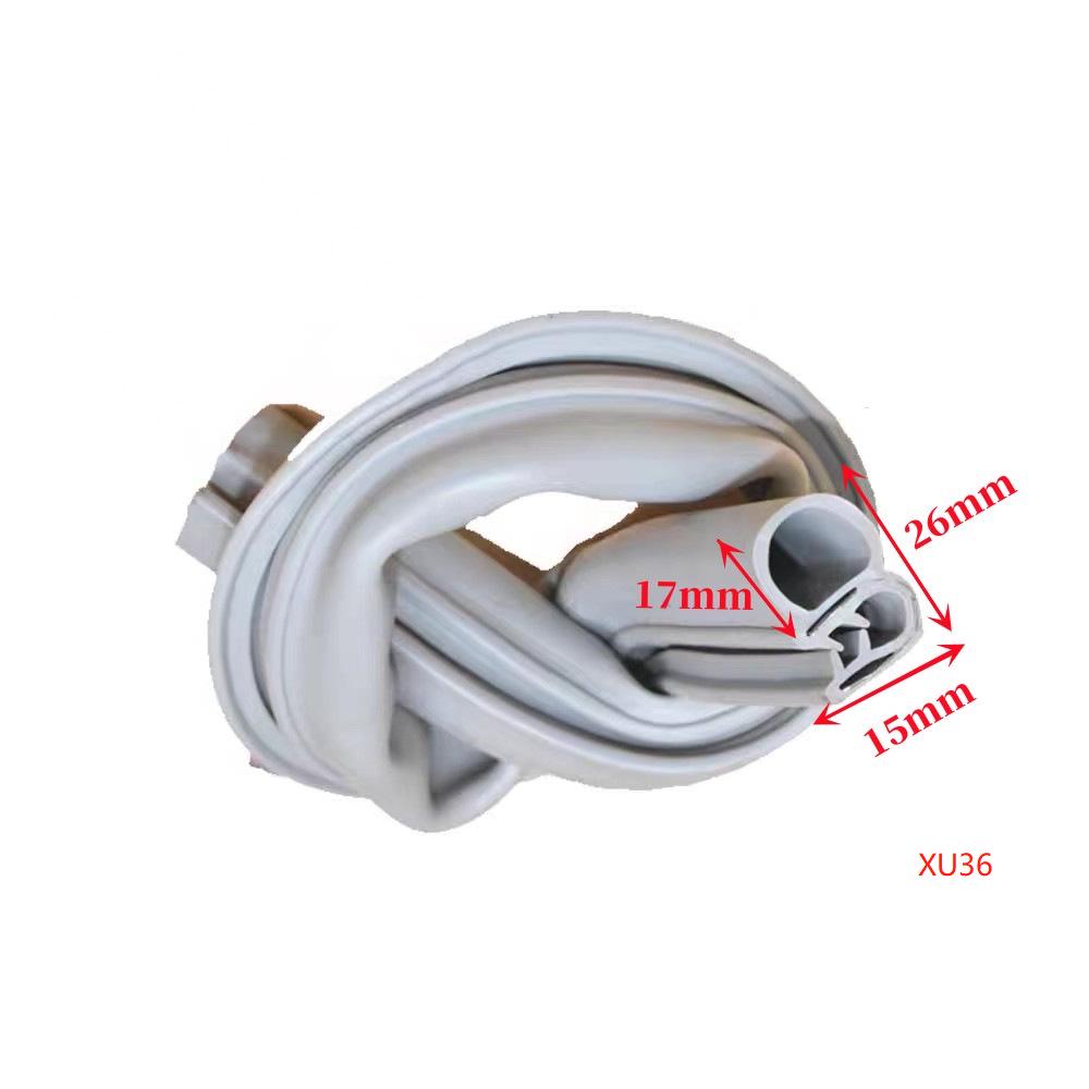 High-Temperature Resistant U-Shaped Rubber Sealing Strip for Dustproofing Electrical Cabinets and Car Doors
