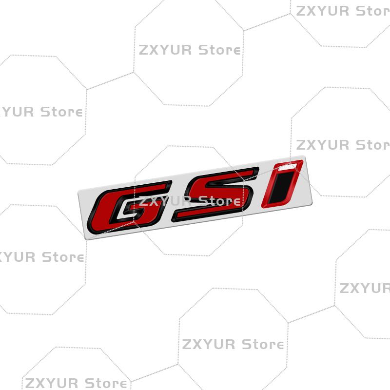 

Metal GSI Emblem Car Sticker Letter Badge Decal Body Rear Trunk Decor For Opel Vauxhall Corsa Astra Insignia Meriva Adam Rocks