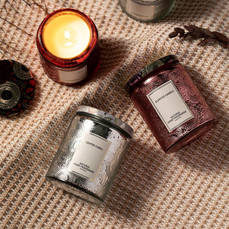 Scented Candles Sunflower Relief Modeling High-end Gifts Home Bedroom Ornaments Lasting Fragrance