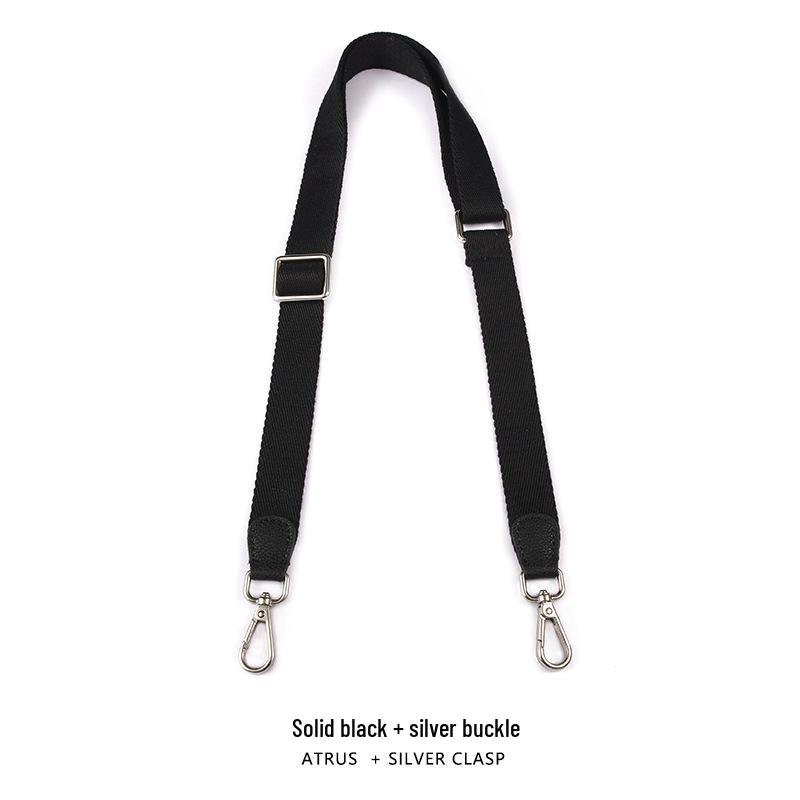 MHS-F-37 2,5CM Jednobarevný Nastavitelný Plátěný Popruh Přes Tělo/Přes Rameno Náhradní