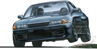 Fujimi Model 1/24 Inch-Up Disc Series No. 10 Skyline GT-R '89 (R32) ID-10