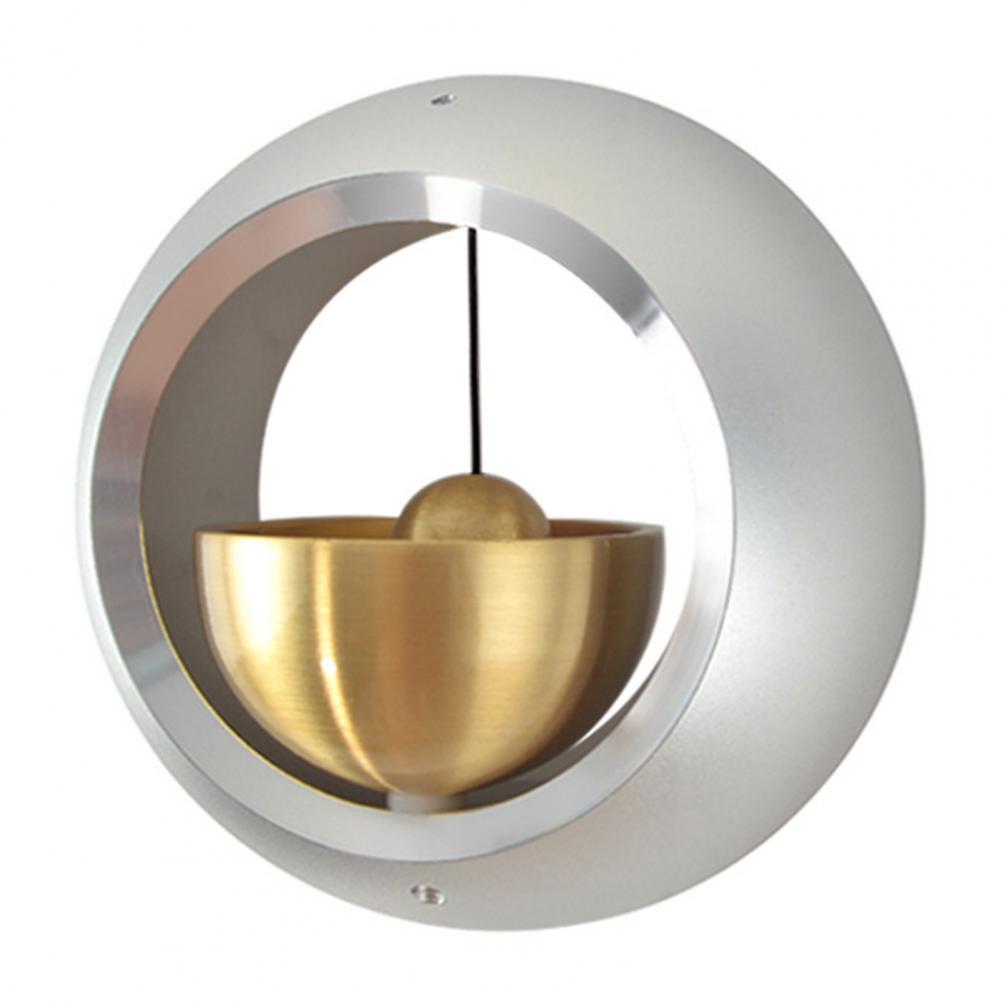 Metalen Winkelbel Duurzame Winkelbel Aluminium Winkelbel met Luid Geluid voor Voordeur Hangen Wind voor Thuis