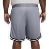 Nike Basketball Shorts With Striped Pattern And Elastic Mid Waist Men Bottoms Gray FN2651-065