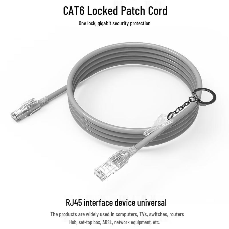 Sanyou Shuan Dedicated Network Cat6 Patch Cable with Special Connector