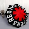 1pc Red Hot Chili Peppers Automatic Open/Close Umbrella - Compact Travel Umbrella with 8-Rib Durable Frame, Lightweight & Portable for Commuting, Fash