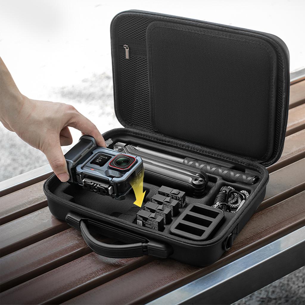 For Insta360 Ace Pro 2 Digital Camera Carrying Case Large Capacity Portable Camera Organiser Anti-Scratch for Camera Accessories