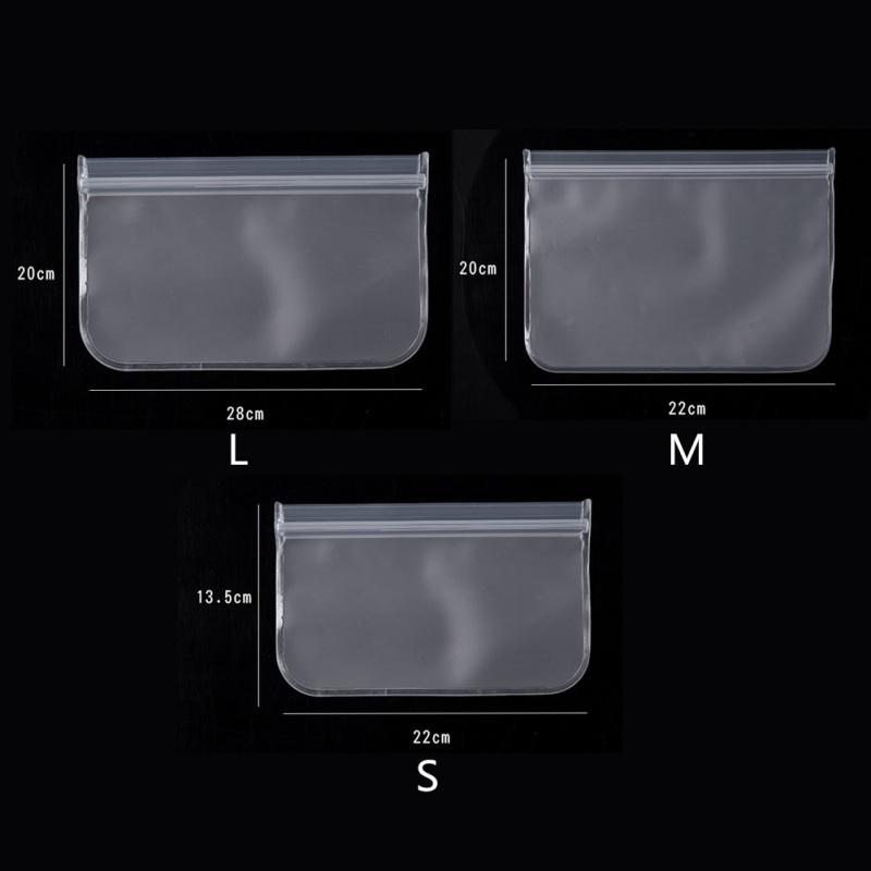 Reusable Food Storage Bags Eva Food Containers Leakproof Freezer Bag Organization Tools