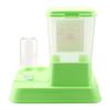 Automatic Pet Feeder Detachable Food Dispenser Water Bottle Cats Dogs Feeding Tool Pink