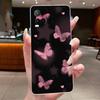 For Vivo Y33S V2109 Y33T V2146 Back Cover Vivo Y21 2021 Y21S Y21A Y21E Y21T Case Clear Luxury Butterfly Flowers Soft Phone Case