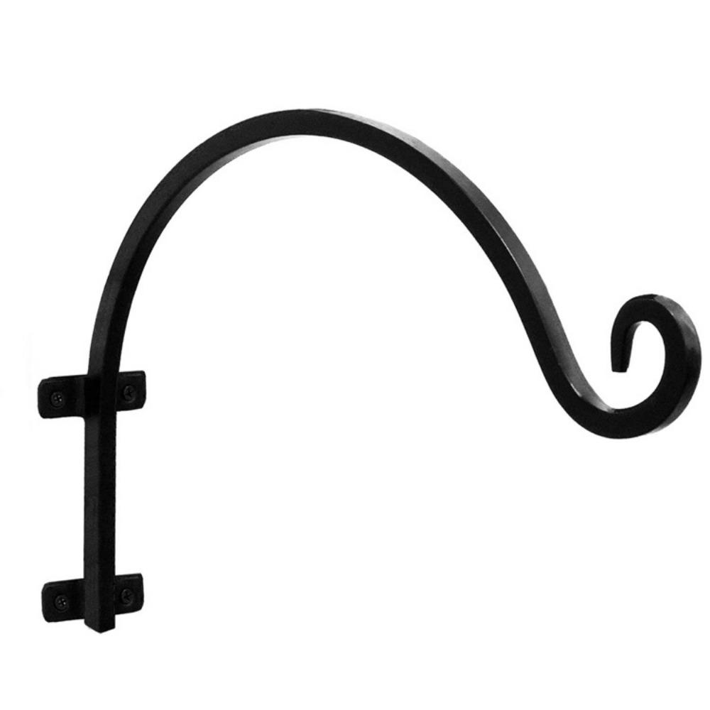 Heavy Duty Hanging Plant Brackets 12/16In Flower Basket Hooks Outdoor Wall Mount Outdoor Use