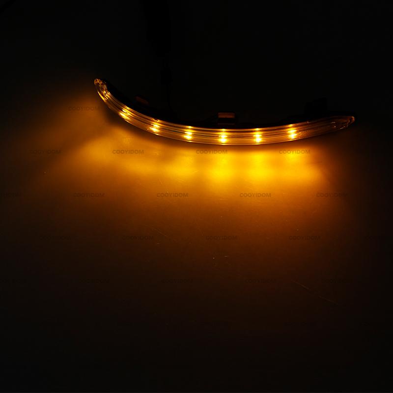 For Foton Tunland 2012- Car Outside Rearview Mirror Indicator LED Lamp Wing Door Side Mirror Turn Signal Light