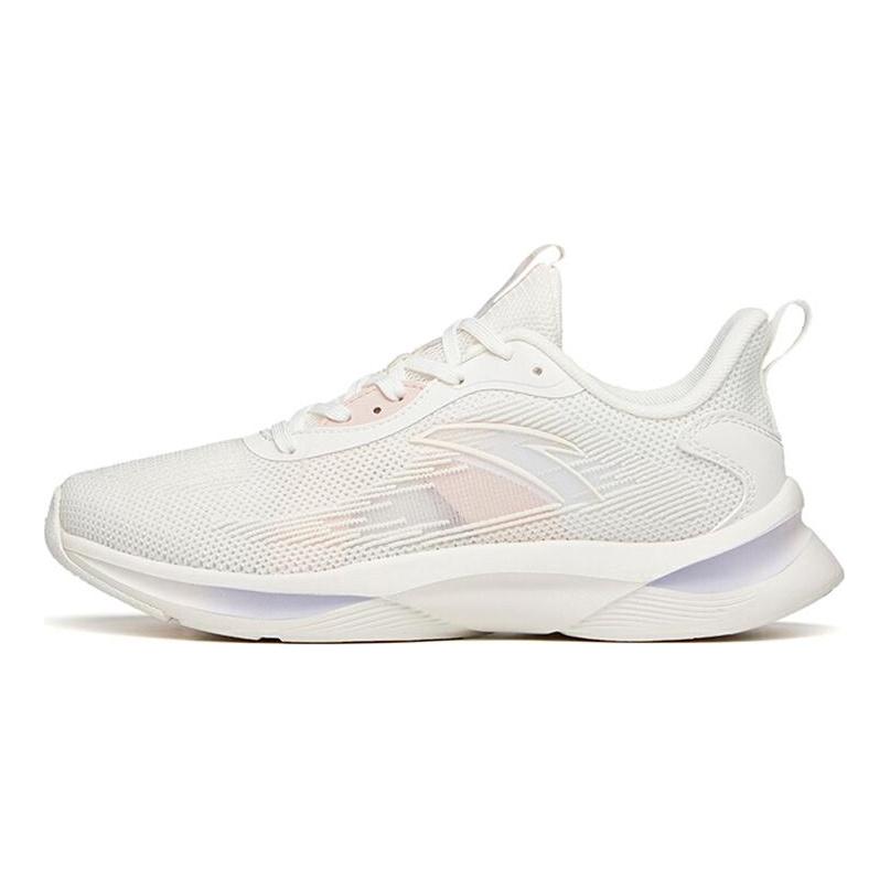 Anta Running Collection Slip Resistant Abrasion Resistant Low top Running Shoes Women's White 122125585S-2