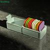 Guitar Pick Storage Box with Slot Organizer, Portable 3D Printed Pick Holder Case