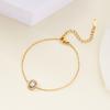 Love Heart Bracelet For Women Men Stainless Steel Bracelet Vintage Rhinestone Bohemian Fashion Jewelry Charm Gift Accessories