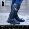 Adult Waterproof Non-Slip High-Top Rain Shoe Covers for Men & Women - Thickened, Wear-Resistant, Fashionable Rain Boots