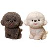 Cute Dog Plush Doll 20/30cm Realistic Soft Fluffy Stuffed Puppy with Playful Tongue Travel Companion Gift for Boys Girls