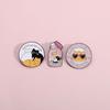 Jar Anti Depressants Cats Enamel Pin Brooch Badge Bottle Mental Heath Gift Jewelry Certified Cat Lady Meow Catitude Animal Pill