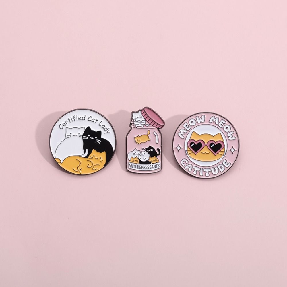 Badge Bottle Gift Jewelry Mental Heath Metal Badge Clothing Accessories New Enamel Pin Brooch