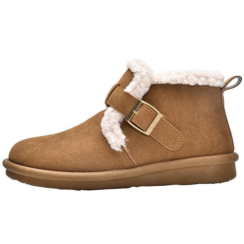 New product hot sale winter new snow boots women's warm velvet short boots 2523