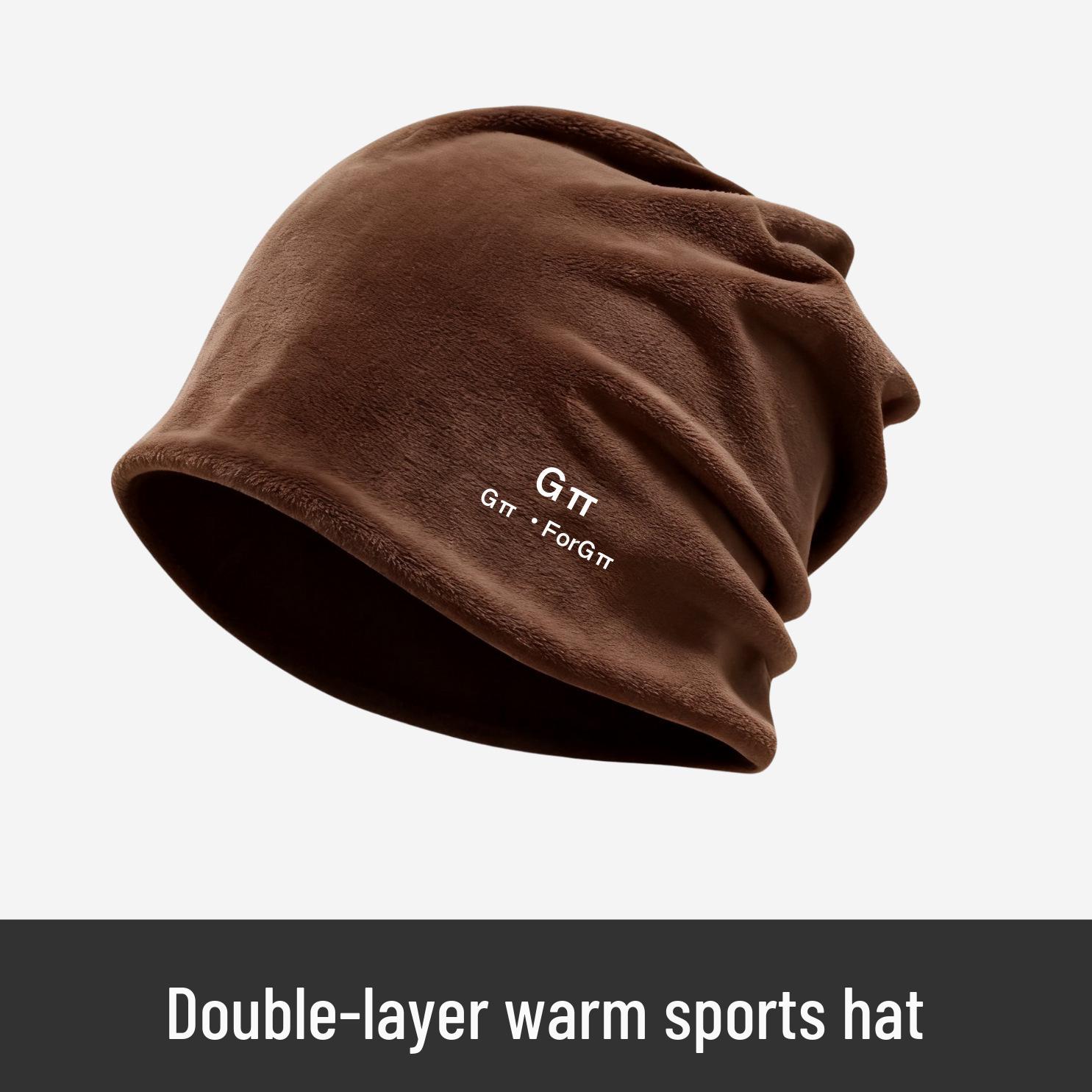 Men s Trendy American Style Winter Knit Slouchy Hat – Large Head Circumference Warm Wool Hat