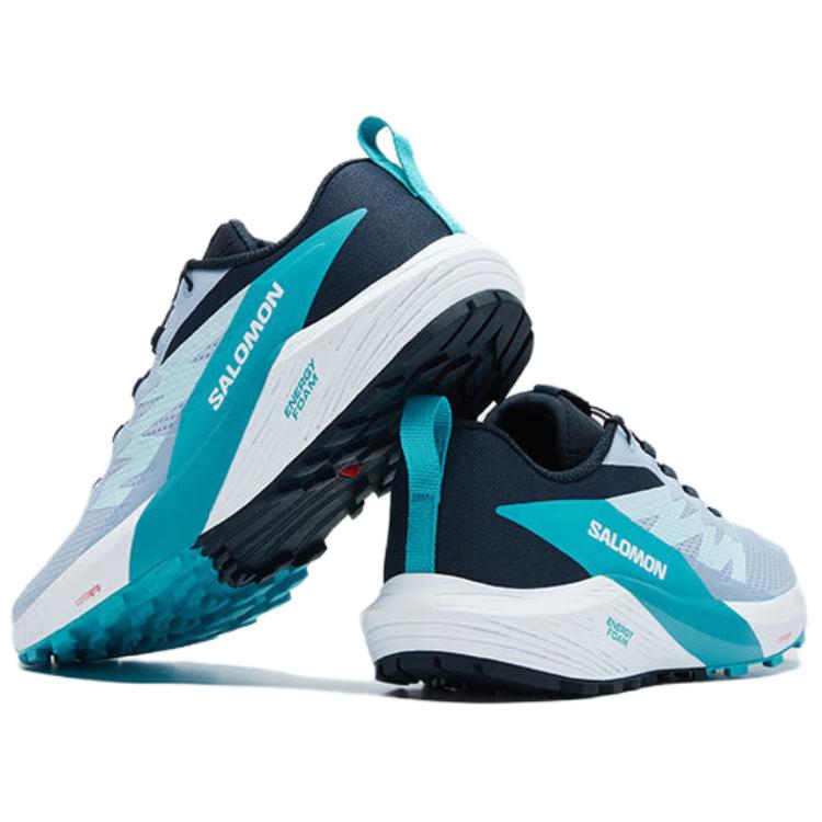SALOMON Sense Ride 5 Comfortable Versatile Non-Slip Low-Top Running Shoes Women Running Shoes Blue Black 474589