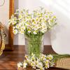 5/10/20Pcs 26cm Silk Artificial Daisy Flowers White Daisy Fake Flower Bouquet for Party Table Decoration DIY Home Wedding Decor