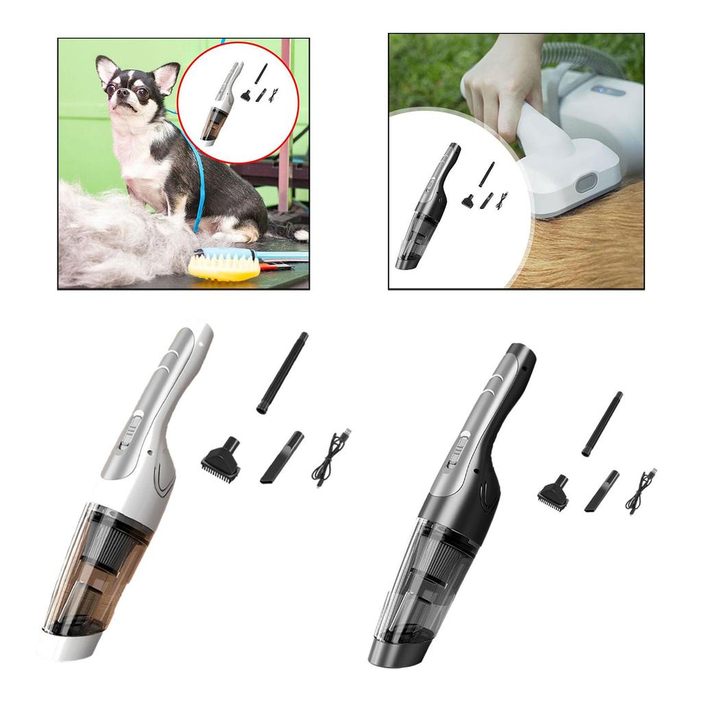 Car Vacuum Cleaner Cordless 120W Lightweight Cleaning Tool Wear Resistant Car VAC for Pet Hair Removing Dust Debris Vehicle