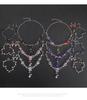 Elegant Crystal Flower Bridal Necklace Set - Fashionable European & American Jewelry Accessories
