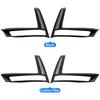 Car Accessories For Honda CR-V 6th Gen  2024 2025 CRV Hybrid ABS Carbon Fiber Front Fog Lamp Frame Cover Case Trim Stickers