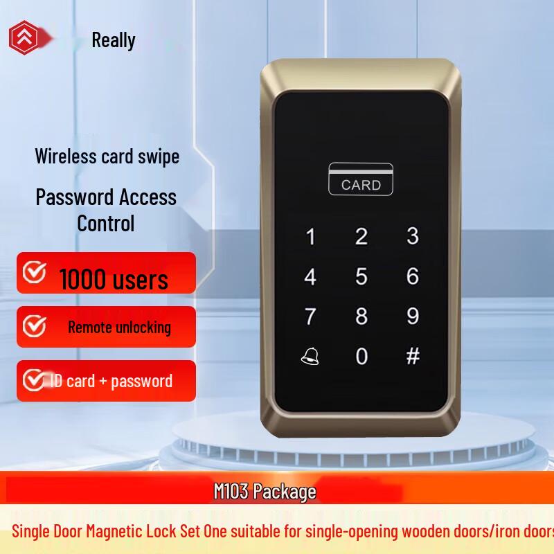 Realand M103 Wireless Magnetic Lock Access Control Kit