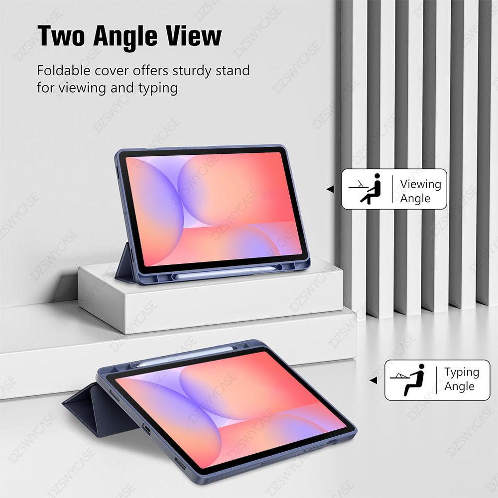 Case for Samsung Galaxy Tab S10/S9 FE / S10 Lite 10.9 Inch / S9 11 Inch Tablet, Ultra-Thin Protective Cover with Auto Sleep/Wake