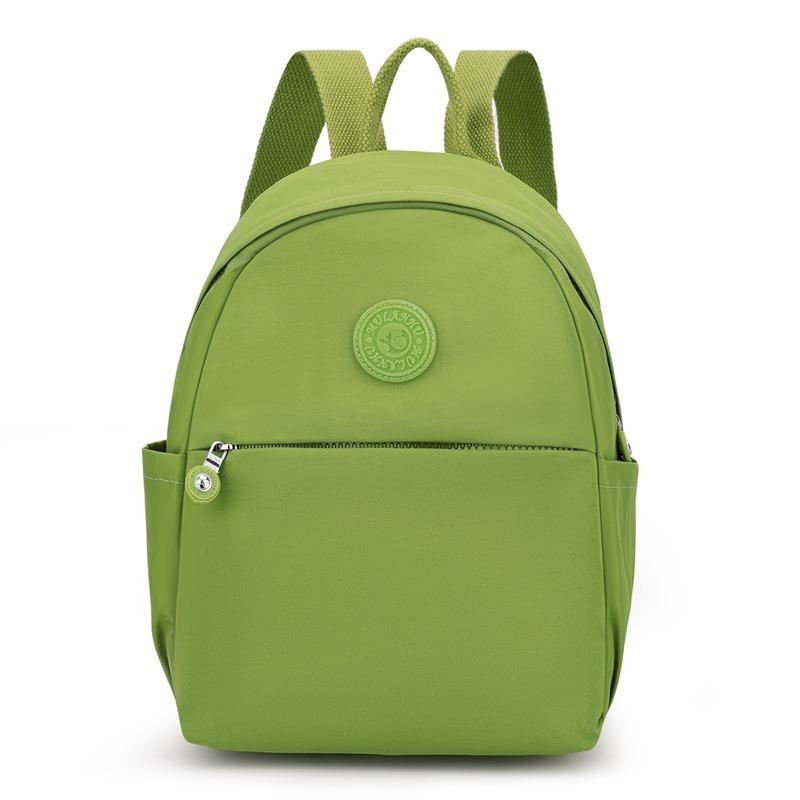 New Trendy Art Outdoor Travel Backpack Solid Color Simple Fashion Medium Mom Backpack Casual Women's Backpack