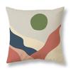 45x45cm Nordic Green Leaf abstract geometric embrace pillowcase Comfortable sofa Office Seat cushion cover Home decor Pillowcase