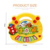 Baby Musical Toy with Animal Sound Kids Piano Keyboard Electric Flashing Music Instrument Early Educational Toys for Children