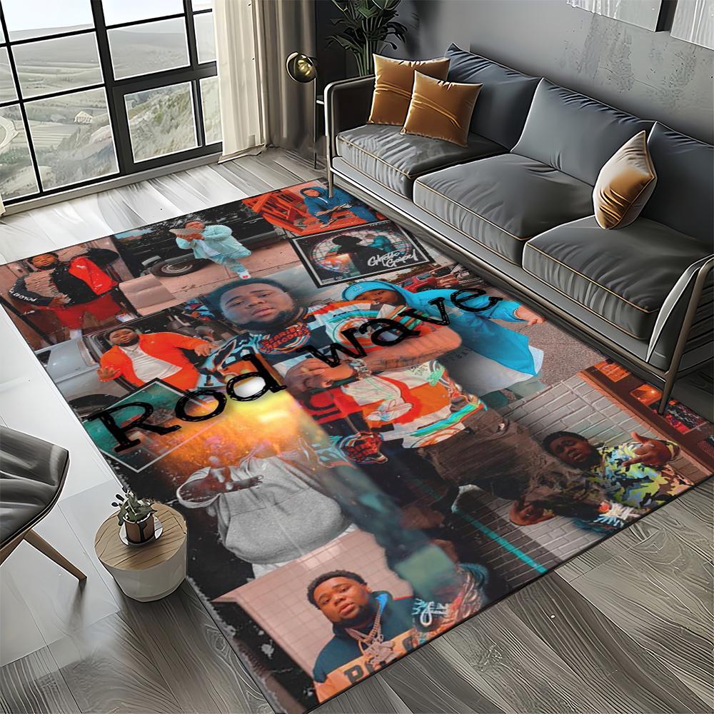 27 Style Rod Wave Rapper Star Area Rug,Carpet Rug for Home Living Room Bedroom Sofa Doormat Decor,kids Play Non-slip Floor Mat
