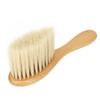 Face Duster Brush Nylon Professional Beech Wood Soft Clean Neck Duster Brushes for Barber