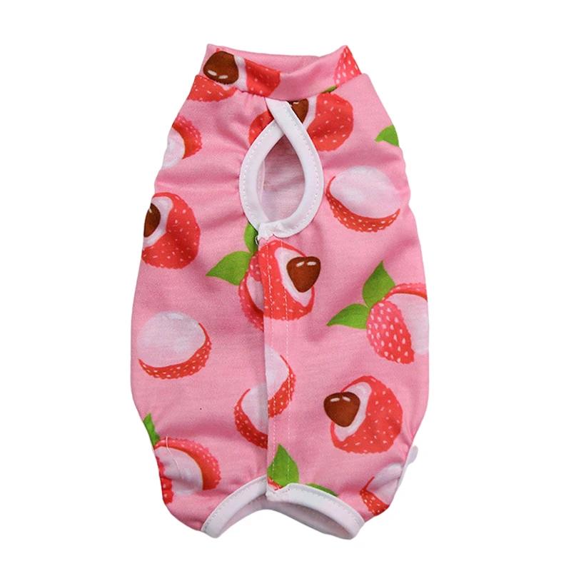 Pet Cats Weaning Clothes Breathable Elastic Vest Wound Protection Clothes Anti-mite Soft Cat Weaning Suit Clothing Pets Supplies
