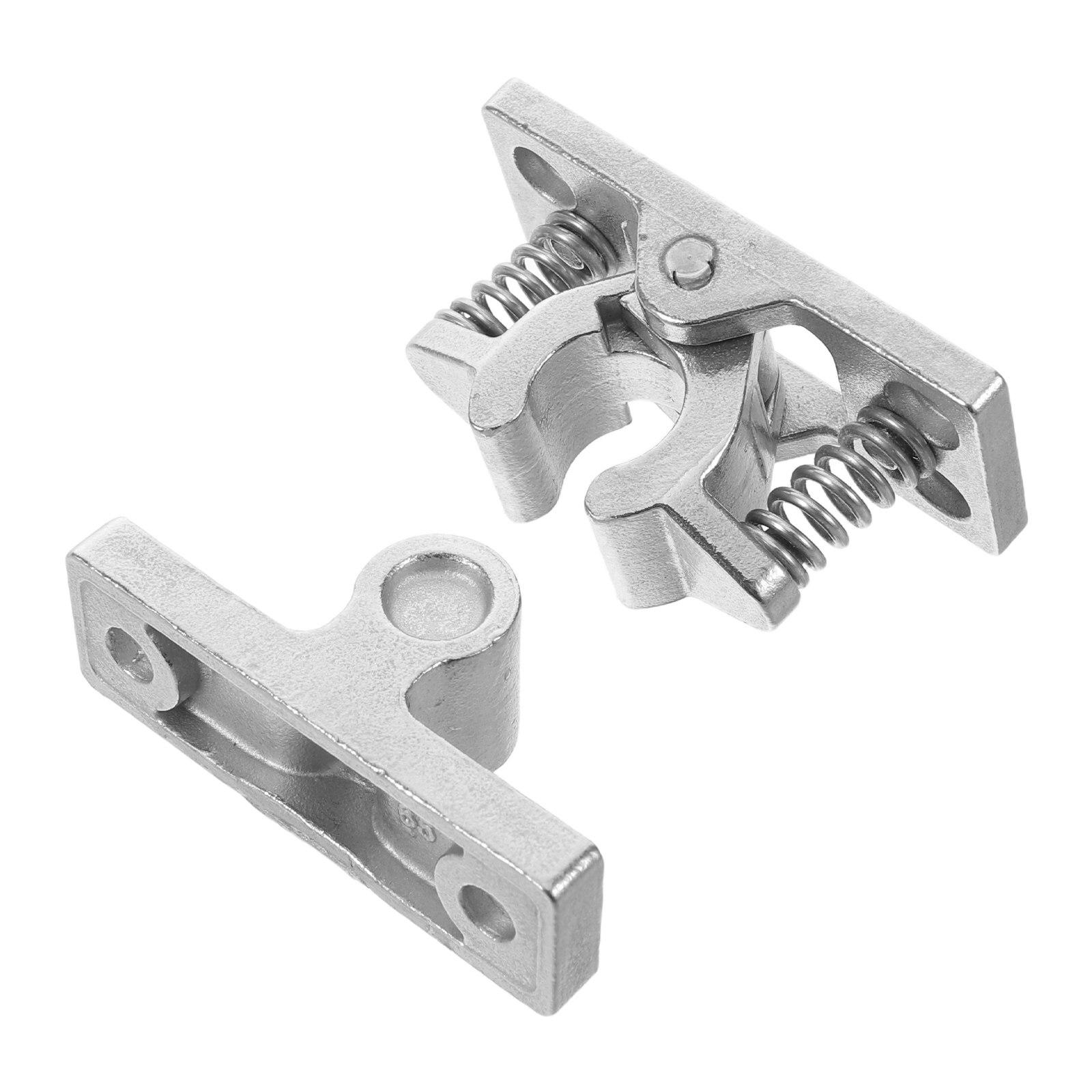 

Double Roller Catch With Spring Loaded Stainless Steel Door Lock Stop Clamp Rv Door Clamp Clip Hardware Safety Door Hasp Lock China Mainland