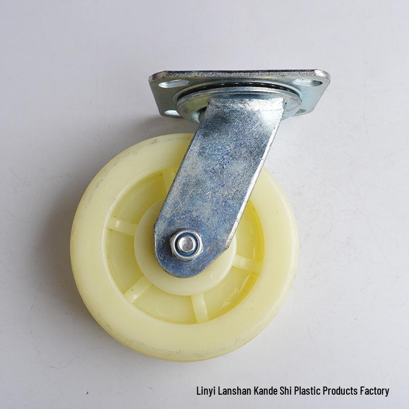 National Standard Industrial Nylon Swivel Caster with Double Ball Bearings
