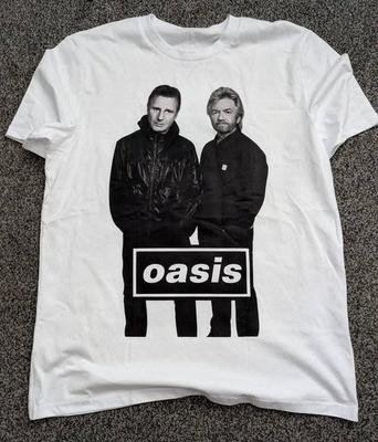 NEUES Comfort Colors 1Oasis Nicht Das Liam Und Noel T-Shirt Größe S Bis 5XL Fanmade Unisex T-Shirt