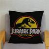 Jurassic Park Dinosaur Print Pillowcase Peach Skin Cushion Cover  Home Decor ,(1)