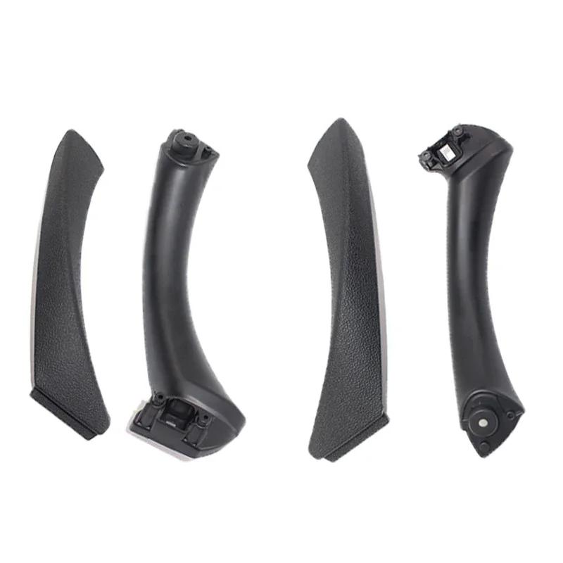 Wewnętrzny uchwyt samochodowy Panel drzwi wewnętrznych osłona wykończeniowa do naciągania czarny lewy prawy dla BMW serii 3 E90 E91 316 318 320 325 328