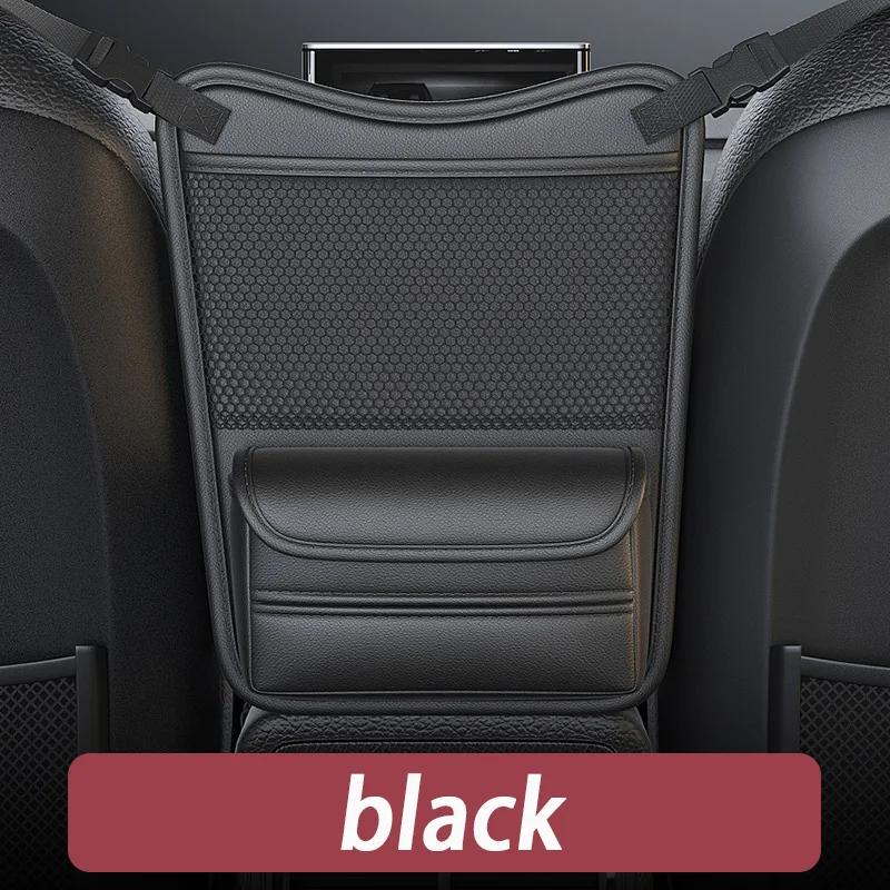 Car Oaganizer Middle Seat Storage Car Storage Hanging Bag Multifunctional Central Control Between Seats Tissue Box Organizer