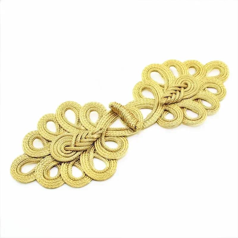 1 Pair Handmade Chinese Frog Closure Buttons Knot Cheongsam Traditional Handcraft Accessories