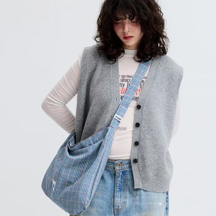 CHECKER ECO CROSS BAG LEMON