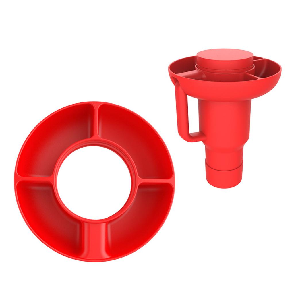 Fashion Snack Platter Rings Easy Install Removable Mug Food Platter For Cup's Accessories