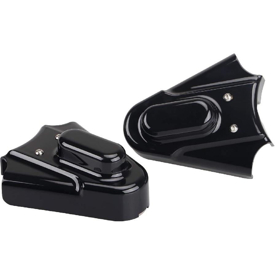 

2pcs Motorcycle Chrome Rear Wheel Shaft Cap Side Protector Guard Axle Covers Compatible with Harley Softail Heritage Springer Standard Custom чёрный